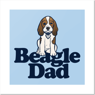 Beagle Dad Posters and Art